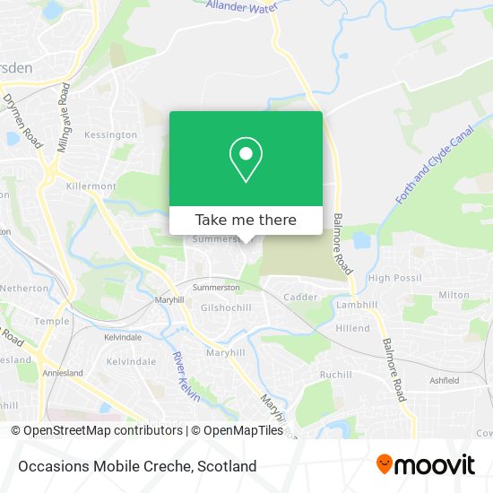 Occasions Mobile Creche map