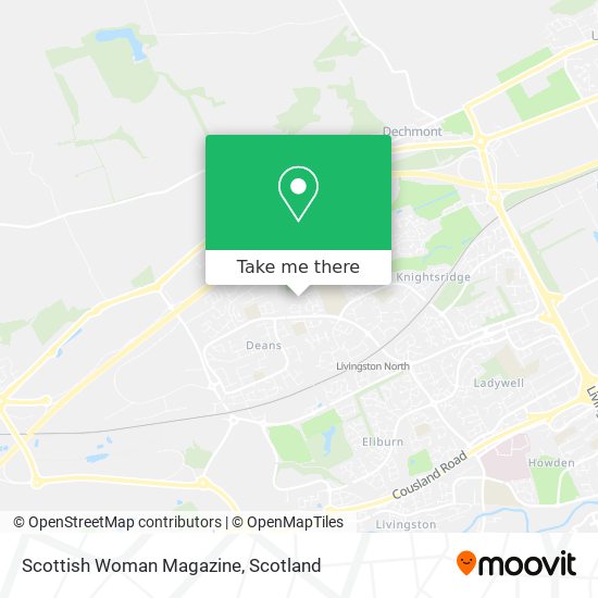 Scottish Woman Magazine map