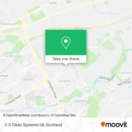 C S Clean Systems Uk map
