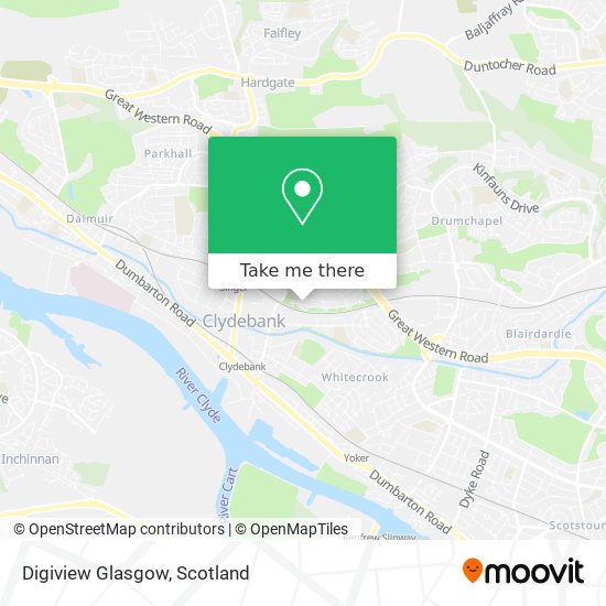 Digiview Glasgow map