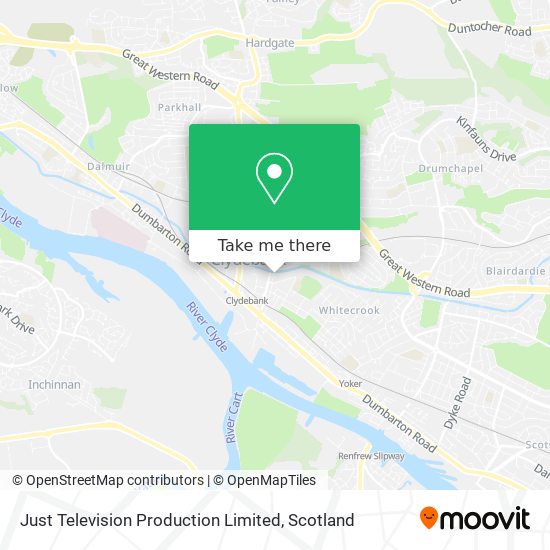 Just Television Production Limited map