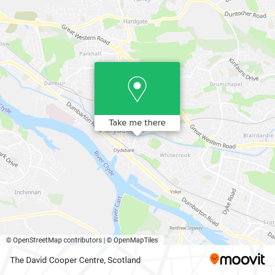 The David Cooper Centre map