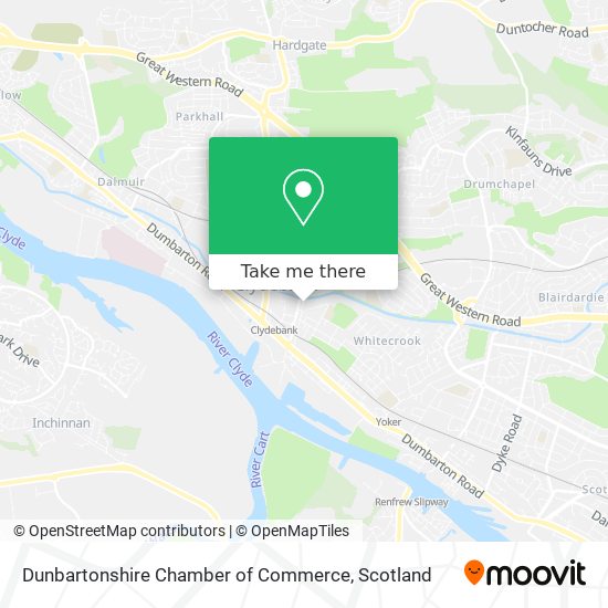 Dunbartonshire Chamber of Commerce map