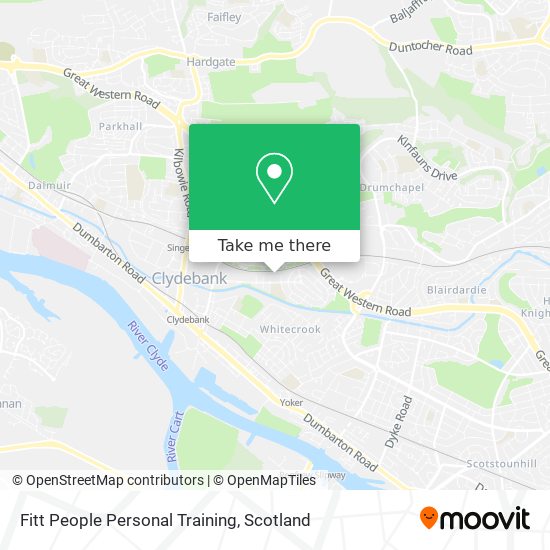 Fitt People Personal Training map