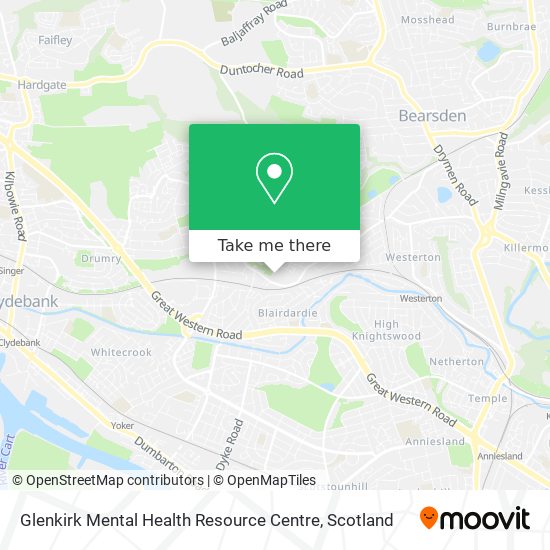 Glenkirk Mental Health Resource Centre map