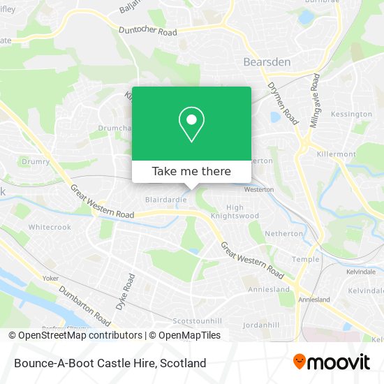 Bounce-A-Boot Castle Hire map