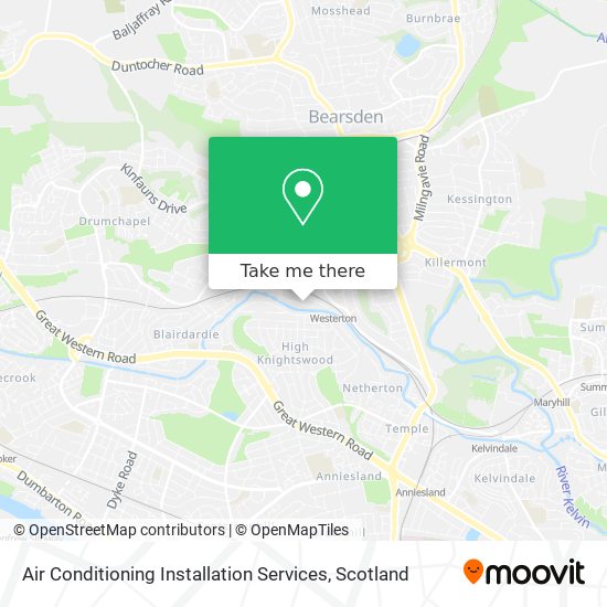 Air Conditioning Installation Services map