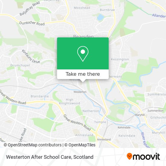 Westerton After School Care map