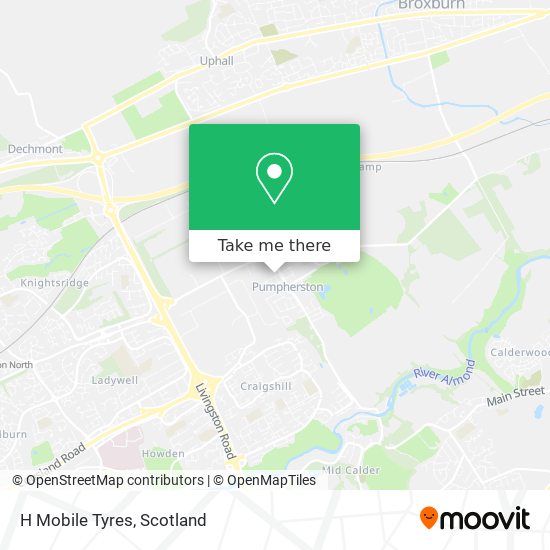 H Mobile Tyres map