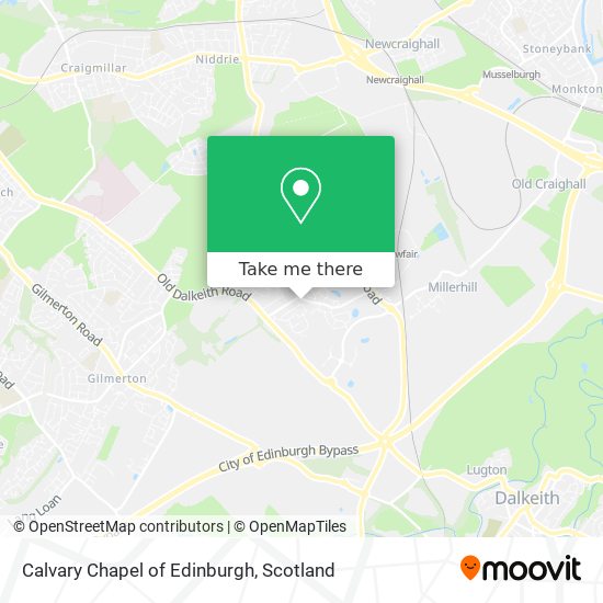 Calvary Chapel of Edinburgh map