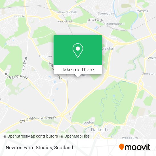 Newton Farm Studios map