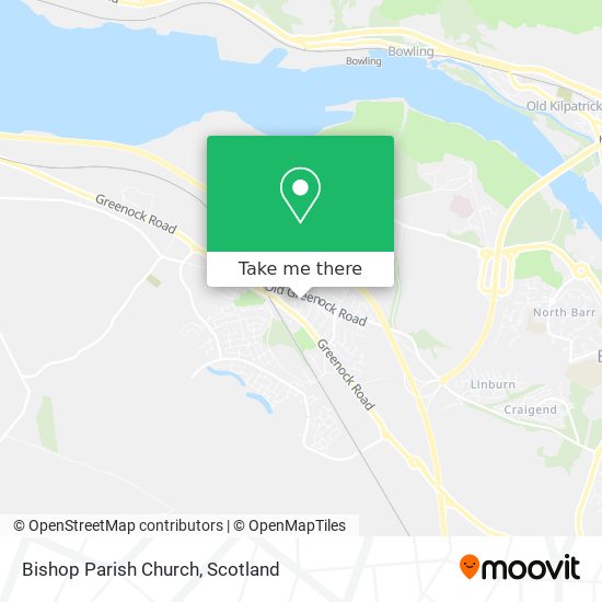 Bishop Parish Church map