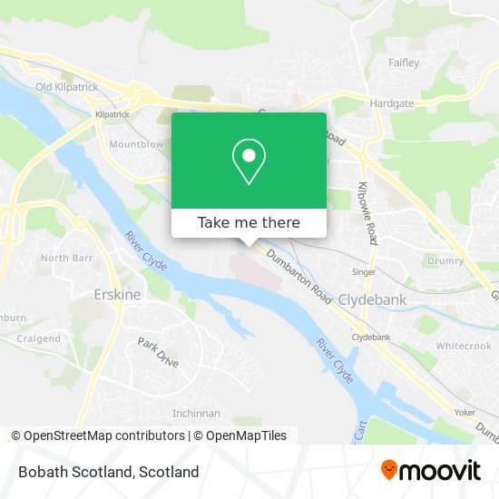Bobath Scotland map