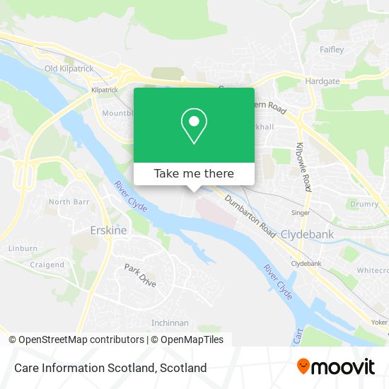 Care Information Scotland map