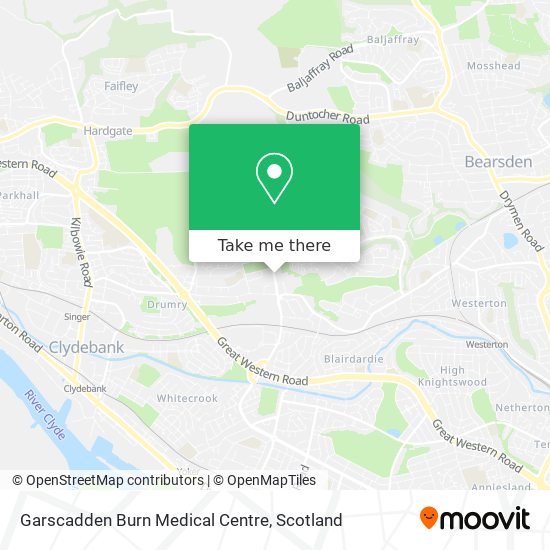 Garscadden Burn Medical Centre map