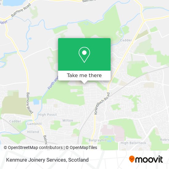Kenmure Joinery Services map