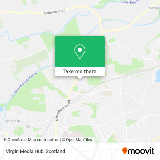 Virgin Media Hub map