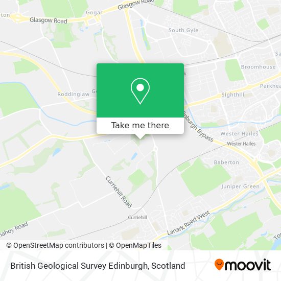 British Geological Survey Edinburgh map