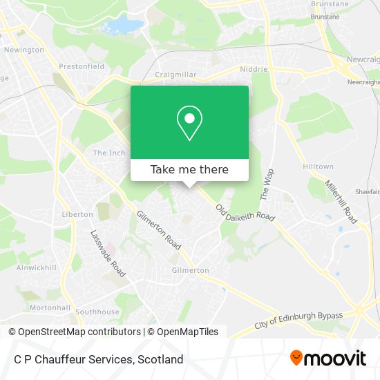 C P Chauffeur Services map