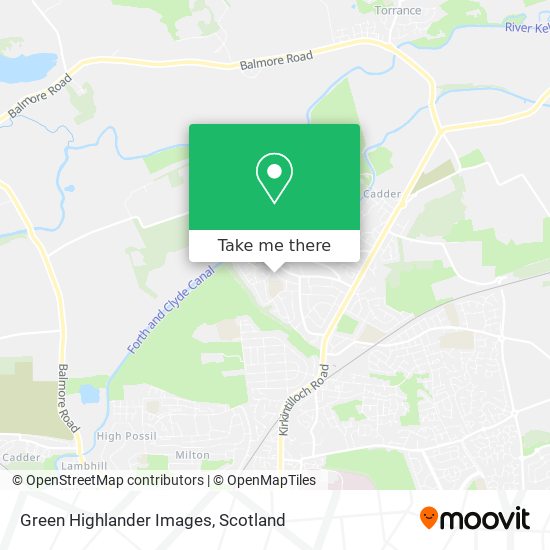 Green Highlander Images map