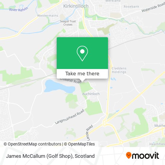 James McCallum (Golf Shop) map