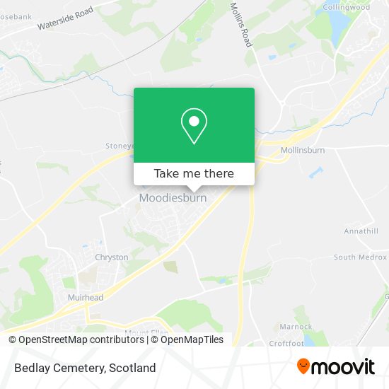 Bedlay Cemetery map