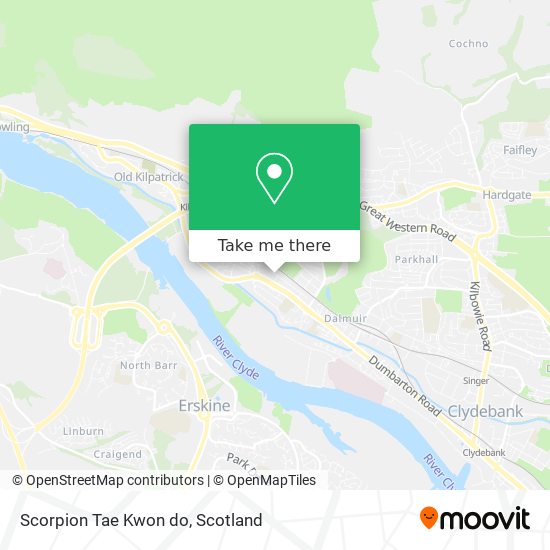 Scorpion Tae Kwon do map