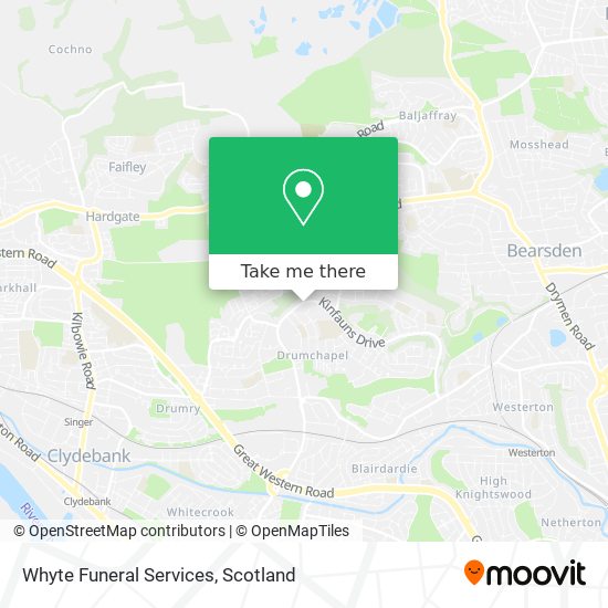 Whyte Funeral Services map