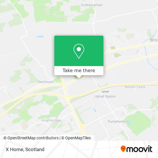 X Home map