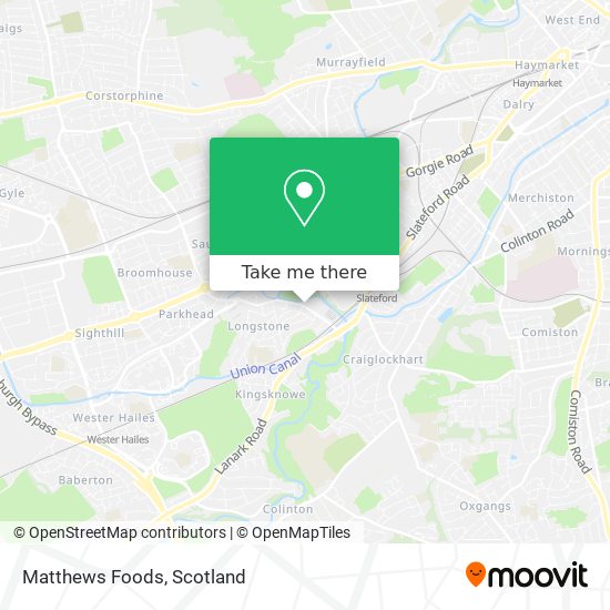 Matthews Foods map