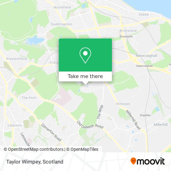 Taylor Wimpey map