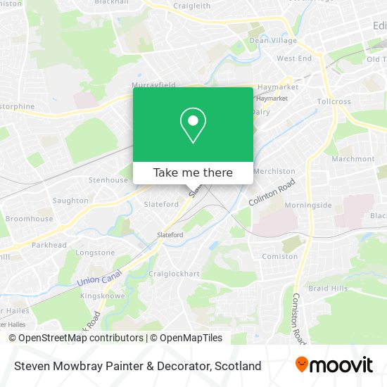 Steven Mowbray Painter & Decorator map