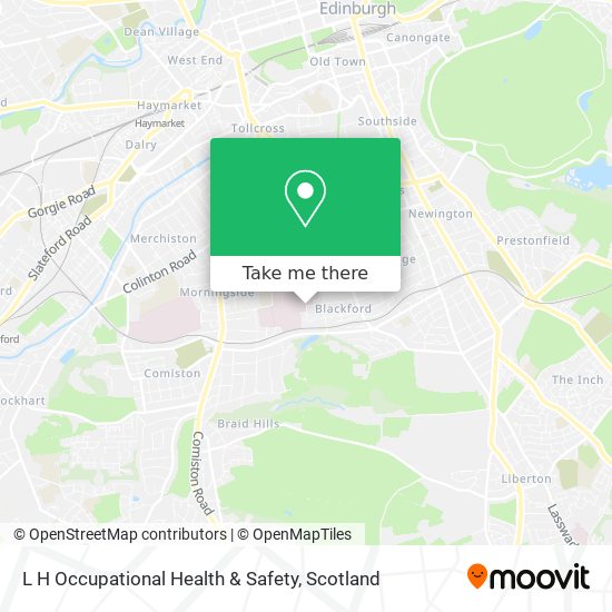L H Occupational Health & Safety map