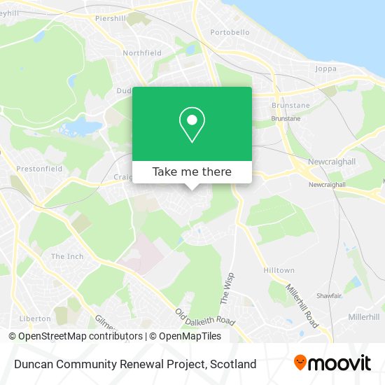 Duncan Community Renewal Project map