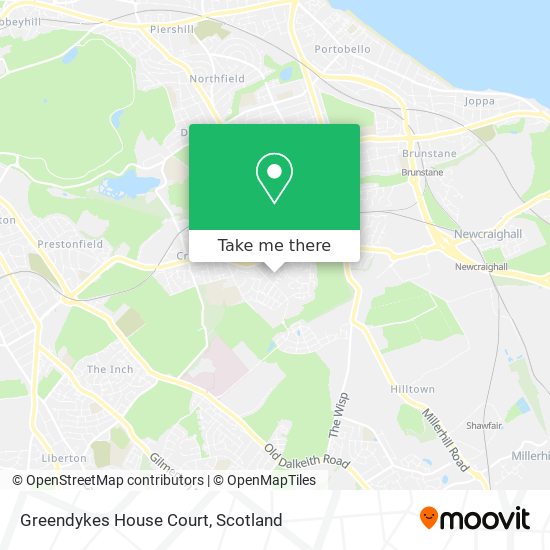 Greendykes House Court map