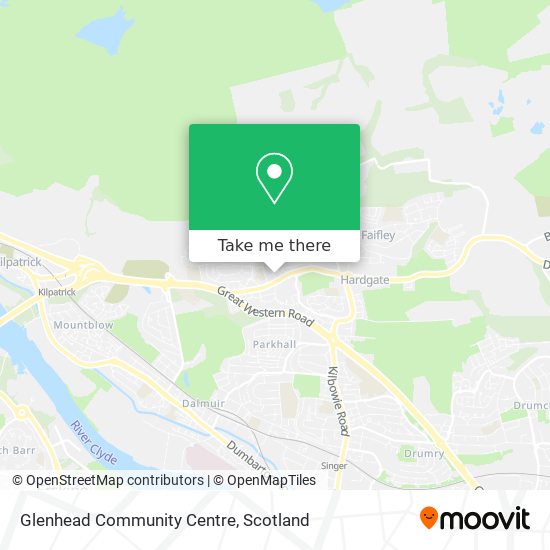 Glenhead Community Centre map