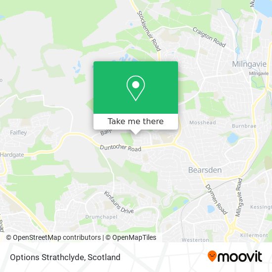 Options Strathclyde map