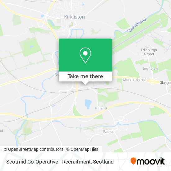 Scotmid Co-Operative - Recruitment map