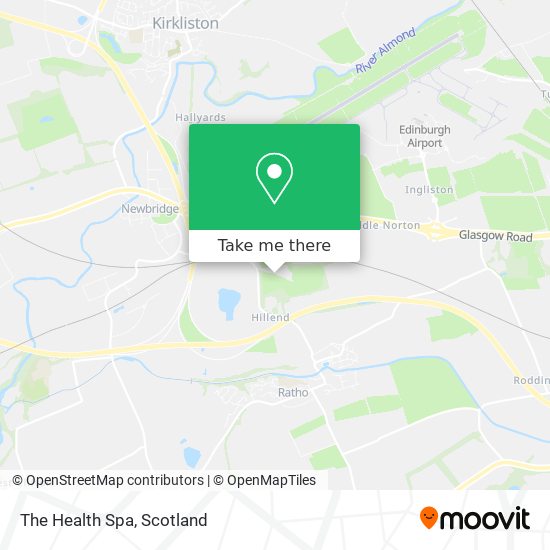 The Health Spa map