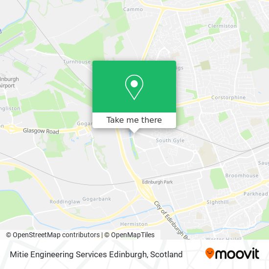 Mitie Engineering Services Edinburgh map