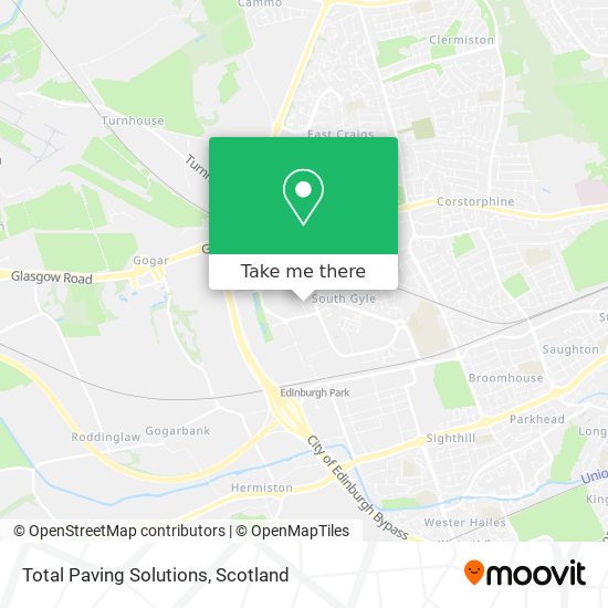 Total Paving Solutions map