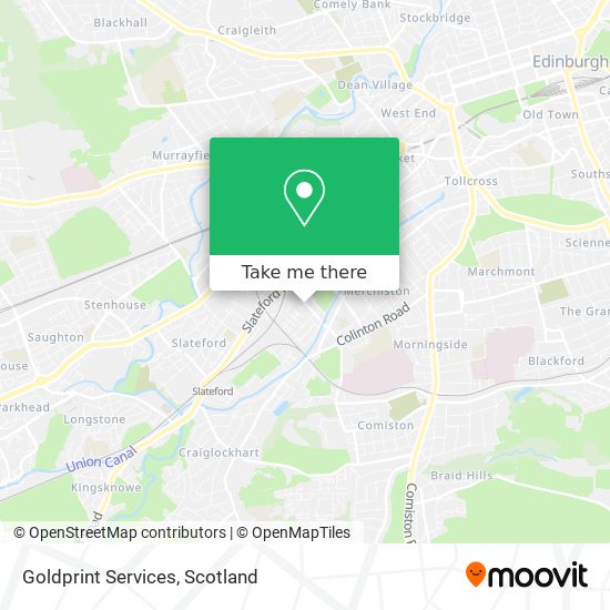 Goldprint Services map