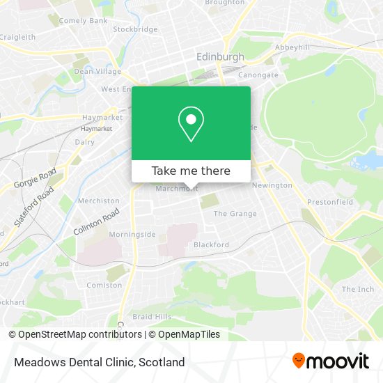 Meadows Dental Clinic map