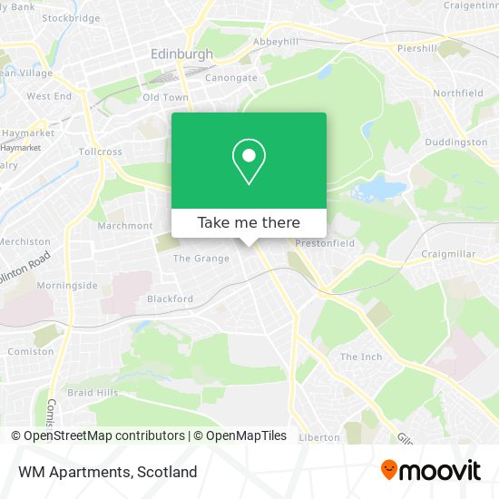 WM Apartments map