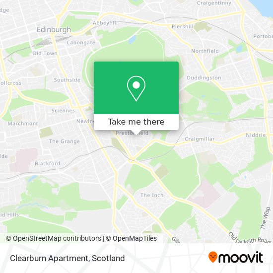 Clearburn Apartment map