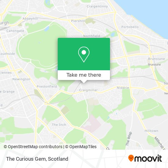 The Curious Gem map