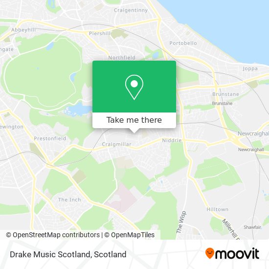 Drake Music Scotland map
