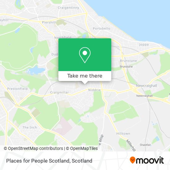 Places for People Scotland map