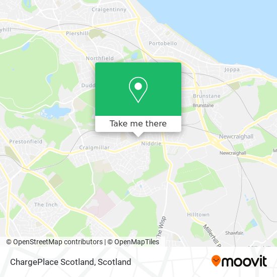 ChargePlace Scotland map