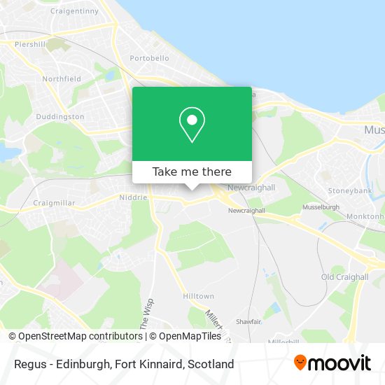 Regus - Edinburgh, Fort Kinnaird map